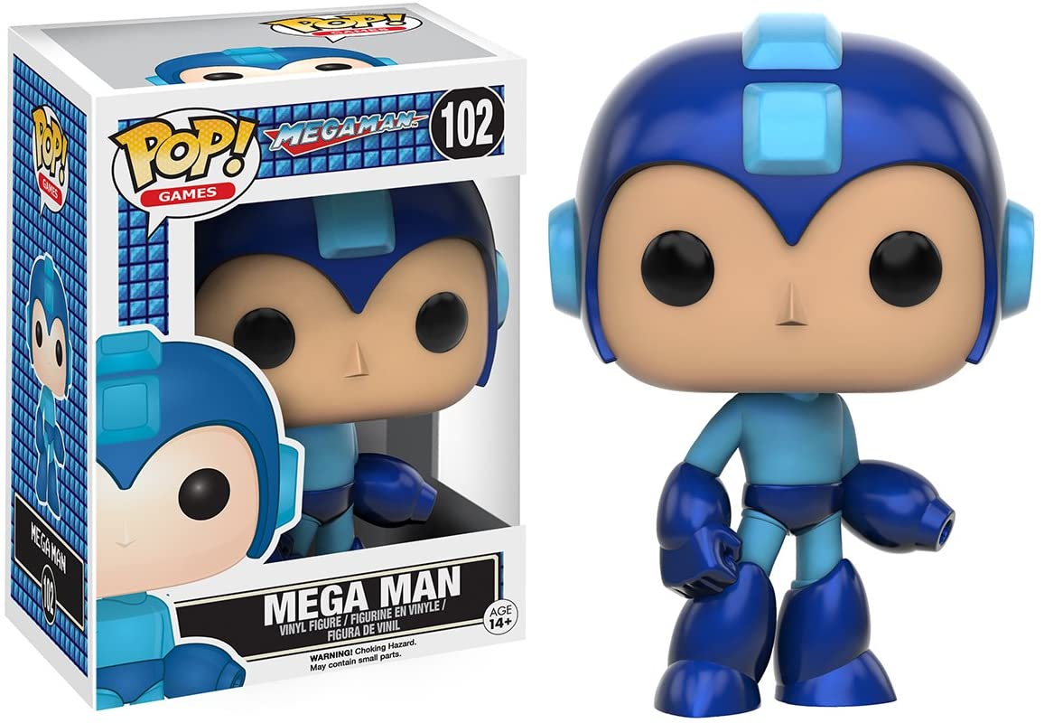 Funko POP Games: Mega Man - Mega Man Action Figure Funko POP Games: Mega Man - Mega Man Action Figure